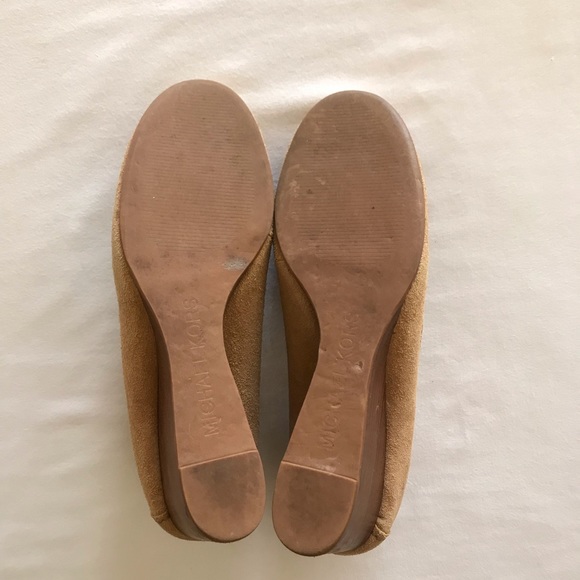 Michael Kors suede loafer wedges - size 8 - Picture 5 of 5